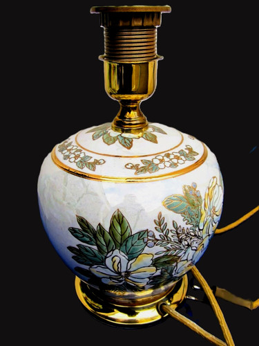 Vintage tischlampe lampenfuß - tischlampe,