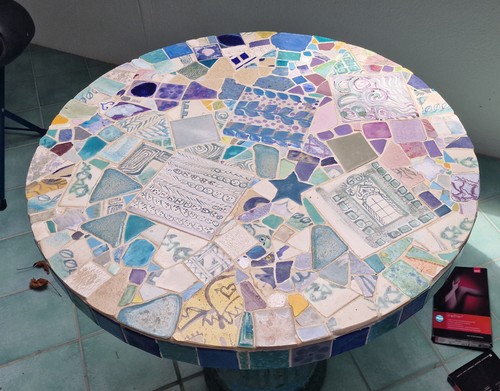 Mosaik tisch handgemacht - tisch,