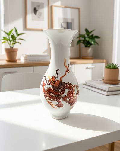 Ludwigsburg porzellan vase - porzellan,