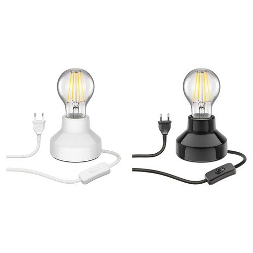 E27 porzellan tischlampe - tischlampe, tix