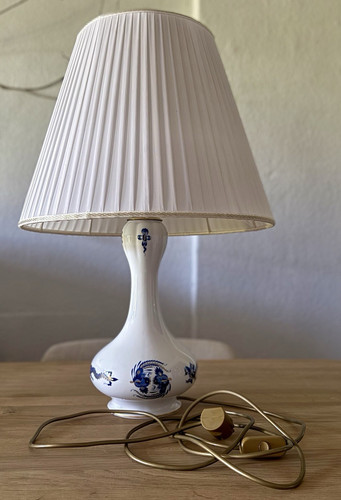 Meissen porzellan tischlampe - porzellan,