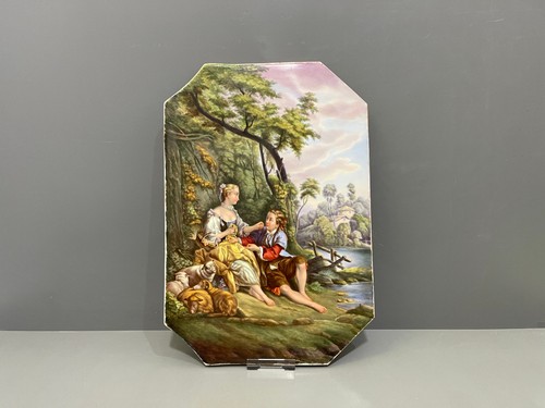 Wien porzellan bildplatte - wien,