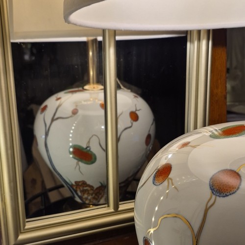 Tischlampe porzellan mangani - porzellan,