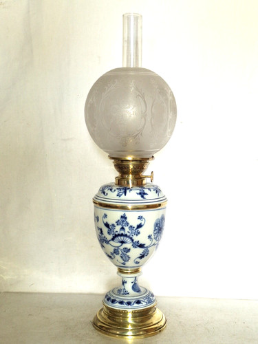 Alte tisch petroleumlampe - alte,