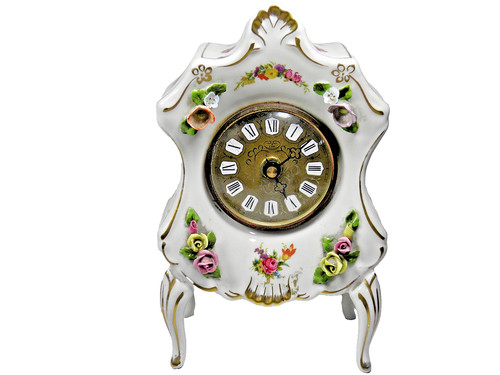 Tischuhr kaminuhr porcelan - porcelan, kpm