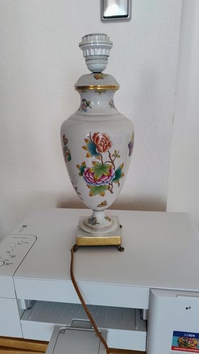 Herend porzellan tischlampe - porzellan,