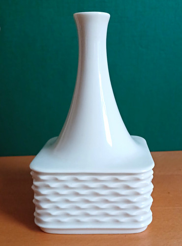 Weiße meissen porzellanvase - weiße,
