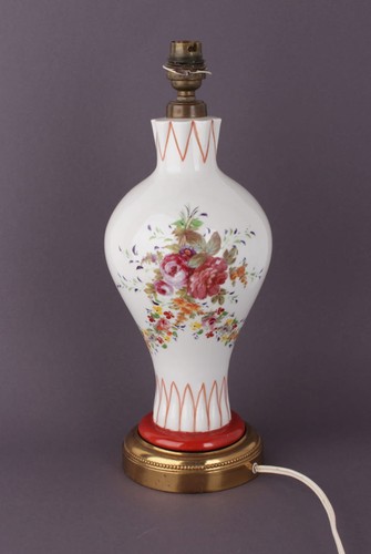 Antike porzellan tischlampe - antike,