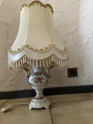 Porzellan tischlampe - porzellan,