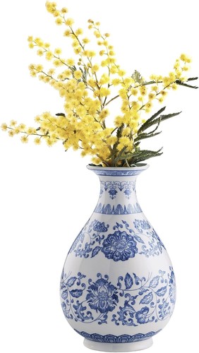 Navaris porzellan vase blau - navaris,