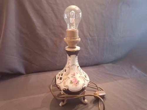 Lindner tisch lampe porzellan - tisch, lampe,porzellan