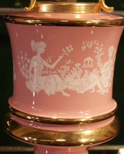 Vintage nacht tisch lampe - nacht,