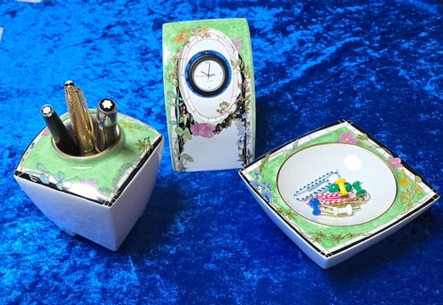 Meissen 3er schreibset - meissen,
