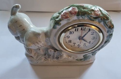 Porzellan vintage tischuhr uhr - vintage,