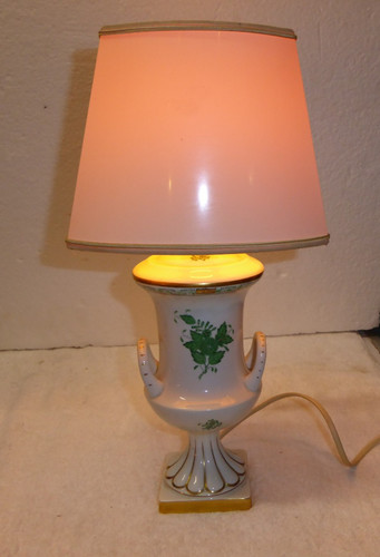 Herend porzellan tischlampe - porzellan,